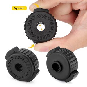 Écrou à oreilles à dégagement rapide pour cymbale de qualité aéronautique pour studios d'enregistrement pour les configurations <span class=keywords><strong>Gong</strong></span> et Cymbal Emballage d'exportation - Product Image 3