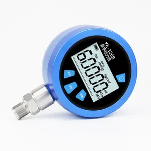 Calibration digital pressure gauge high accuracy LCD display dynamic pressure gauge meter price