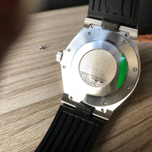 นาฬิกาข้อมือผู้ชายหรูหรา สไตล์ธุรกิจและกีฬา ระบบออโตเมติก ตัวเรือนบางเฉียบ ทำจากสแตนเลส กระจกแซฟไฟร์ กันน้ำ 30 บาร์ ดีไซน์เรียบง่าย - Product Image 6