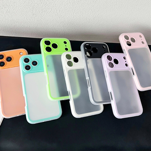 Funda Protectora para Teléfono Iphone 17 Pro Max, Color Caramelo Mate, Sensación de Piel, Protección de Lente de Cámara Esmerilada, Resistente a Golpes, Carcasa Rígida de PC - Product Image 3