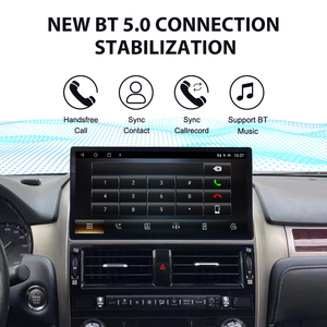 Écran Foforfor 12,5 pouces pour Lexus GX400/GX460 2010-<span class=keywords><strong>2021</strong></span>, mise à niveau de la <span class=keywords><strong>console</strong></span> centrale <span class=keywords><strong>Android</strong></span> 13, affichage DSP, navigation GPS, Carplay OEM - Product Image 4