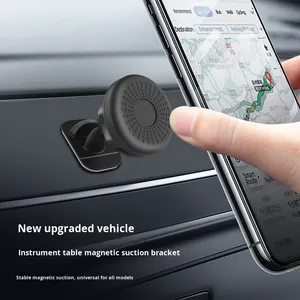 Soporte Magnético Flexible de Rotación 360° para Teléfono Móvil, de Plástico ABS, para el Tablero del Automóvil, Mini Soporte Adhesivo Portátil para Consola de Coche, Imanes Potentes - Product Image 2