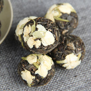 Bolas de té de jazmín con perlas de dragón pu'er hechas a <span class=keywords><strong>mano</strong></span> té de bola pura de jazmín - Product Image 5