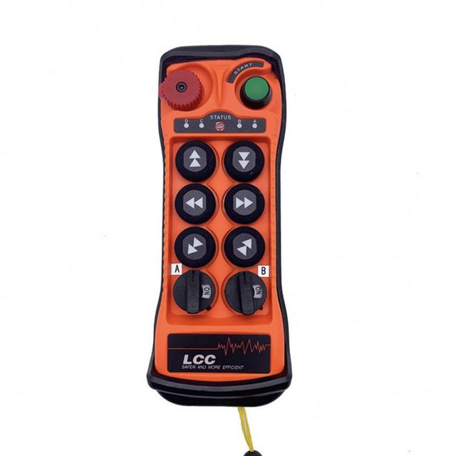 Factory Direct Sale Industrial Wireless Remote Control for Construction Vehicles Cranes Hydraulic 6 Joystick FCC/CE Certified 1