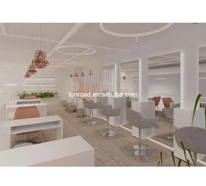 Sillón de Pedicura Moderno con Iluminación LED y Diseño Personalizable, Muebles de Salón de Uñas de Madera Contrachapada E1 para Manicura y Pedicura - Product Image 2