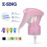 Solution d'emballage sur mesure, filtre anti-colmatage, pompe à pulvérisation verte pour usage commercial, 24/410, non toxique, sans BPA