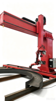 Station de travail robotisée de soudage en cantilever haute précision QXZN-003 CNC 7 axes 9 axes MIG MAG CO2 pour la construction navale et les machines lourdes