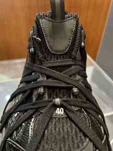 Chaussures de marque de luxe pour hommes et femmes, confortables, 3XL, chaussures de skateboard classiques, décontractées, en cuir véritable, à lacets, pour la marche et la course - Product Image 4