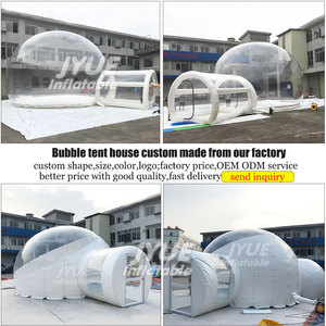 Tenda a Cupola Igloo di 3m, Lussuosa Tenda Gonfiabile a Bolla, Lodge per Feste, Noleggio Tenda ad Aria, <span class=keywords><strong>Casa</strong></span> a Bolla - Product Image 5