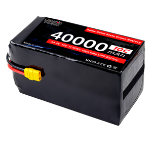 Полутвердотельный литий-полимерный аккумулятор на заказ, высокой емкости, 12S, 44.4В, 30000мАч, 35000мАч, 40000мАч для дронов - Product Image 1