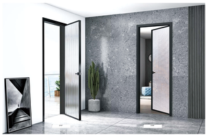 Offre Spéciale personnalisé en aluminium fenêtres coulissantes cadre en bois solide bois verre <span class=keywords><strong>porte</strong></span> affleurante pour cuisine salle de bain Villa décoration de la maison - Product Image 3