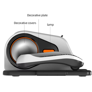 Máquina de ejercicio de uso multifuncional TUDEEN, máquina elíptica para debajo del escritorio <span class=keywords><strong>con</strong></span> mango y soporte remoto - Product Image 5