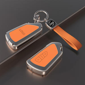 เคสกุญแจรถยนต์คาร์บอนไฟเบอร์รุ่นใหม่สุดหรู สำหรับรถยนต์ <span class=keywords><strong>Volkswagen</strong></span> Golf 8 Mk8 ปี 2020 สำหรับ Skoda Octavia A8 ปี 2021 และ Seat Leon Mk4 - Product Image 3