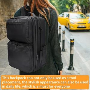 Sac <span class=keywords><strong>à</strong></span> dos de coiffeur personnalisé avec logo, grande capacité, pour le rangement des outils de coiffure, sac de voyage pour coiffeur, sac cosmétique pour coiffeur - Product Image 6