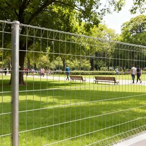 Popular <strong>Brc</strong> Wire <strong>Mesh</strong> Size Security Fence <strong>Brc</strong> Wire <strong>Mesh</strong> 65 Panels Iron Light Metal Electric Fence Garden Fence Panel - Product Image 5