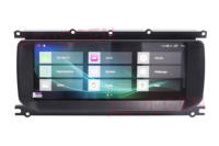 Stéréo multimédia de voiture de 10.25 pouces avec navigation GPS CarPlay pour Range Rover Evoque 2011-2015