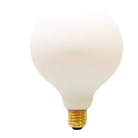 Ampoule LED pour table de bar, lumière blanche mate, ampoule en verre, température de couleur réglable, double ampoule blanche laiteuse