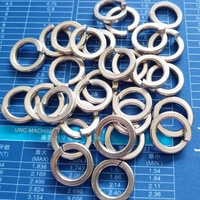 Reliable Stainless Steel Durable Spring Washer High Precision Elastic Washer for Marine Engineering and Construction