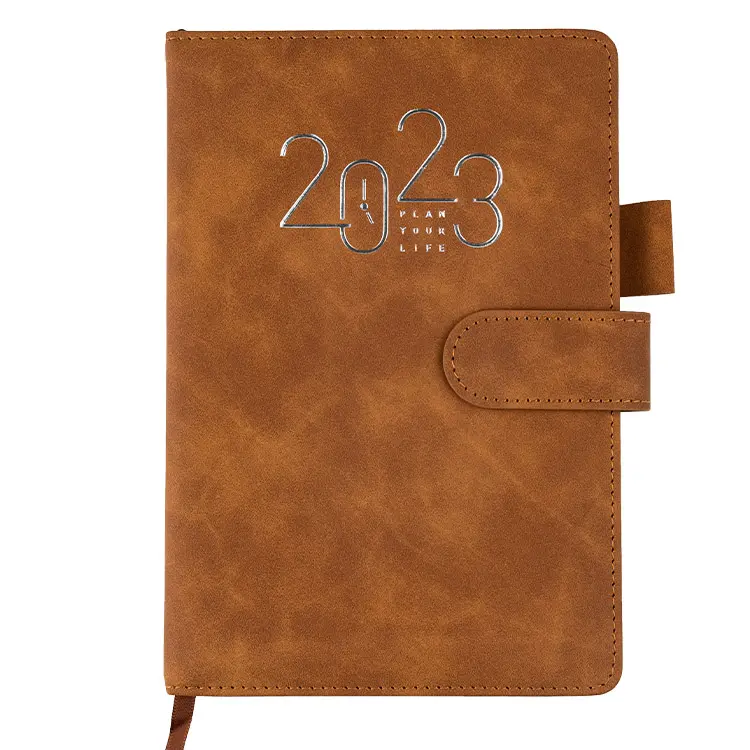 Grosir Perencana 2023 Logo Kustom Jurnal Agenda Pencetakan Dairy Jurnal Kit Notebook Perencana Kalender Notebook