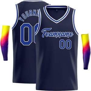 Maillot de basket-ball XS personnalisé pour hommes avec nom et numéro personnalisés des années 90 Chemises de sport unies cousues de style Hip Hop pour les jeunes - Product Image 3