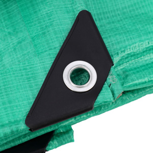Bâche en plastique 180 g/m² pour couverture de voiture, bâche en polyéthylène verte - Product Image 1