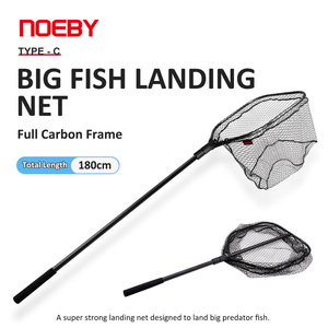 Biểu Tượng Tùy Chỉnh Cao Su Tráng Lưới Lưới Kính Thiên Văn Cực Trọng Lượng Nhẹ Hạ Cánh Cá <span class=keywords><strong>Net</strong></span> - Product Image 2