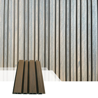 Revêtement mural extérieur WPC co-extrudé pour climat froid, résistant aux intempéries, pour projets de construction - Fabricant