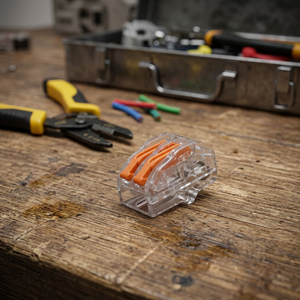 Connecteurs de câbles PC+PA détachables, résistants au feu UL94V-0, certifiés CE, transparents et orange, de qualité garantie, <span class=keywords><strong>HeavyPower</strong></span> PC622, pour l'alimentation électrique - Product Image 3