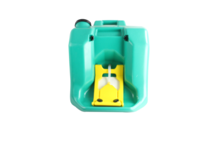 Estación de lavado de ojos portátil, solución de seguridad de emergencia, 16 galones, 60L, 70L, 80L, con carro - Product Image 3