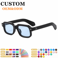 Nouvelles Lunettes de Soleil Carrées 2026 pour Hommes et Femmes, Style Vintage Streetwear, Tendance, Haute Esthétique, Marque Designer