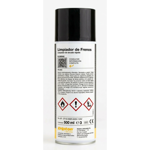 Kripton <b>Brake</b> Cleaner Spray Technical cleaning spray for <b>brake</b> systems Removes <b>grease</b> oil dust and residue - Product Image 2