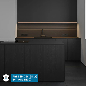 George nhóm tùy chỉnh tối giản phong cách sang trọng nhà Bếp tủ cung cấp miễn phí thiết kế tùy chỉnh nhà tủ - Product Image 3