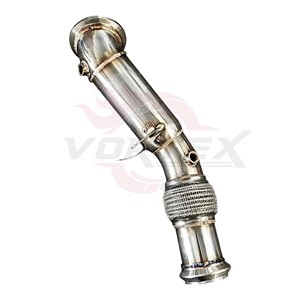 Vortex Stainless Steel Downpipe for BMW G30 5 Series 520i 530i 2.0T B48 Performance Turbo Upgraded Piping - Product Image 5