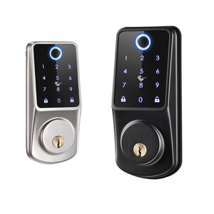 Kunci Pintu Rumah Terlaris Smart <span class=keywords><strong>Lock</strong></span> Sidik Jari Tuya Wifi Smart Door <span class=keywords><strong>Lock</strong></span> Kunci Keypad Smart Digital Elektronik Kata Sandi - Product Image 5