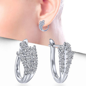 Eleganti Orecchini a Clip in Ottone per Donne, Design Semplice e alla Moda, Geometrici e Classici - Product Image 6