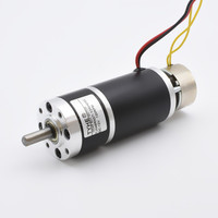 Motor Gear Box TYHE 45mm Torsi Tinggi 25nm Kecepatan Rendah 120rpm 300rpm Daya Tinggi 60w Motor DC Brush Planetary Gear dengan Sertifikasi CE RoHS