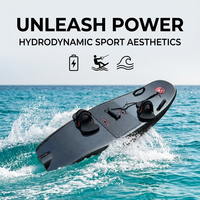 Soldes Exceptionnelles : Jetboard EPP à Moteur Brushless, Planche de Surf Couleur Foncée, Couple Élevé, Jetsurf avec Double Repose-Pieds, Équipement de Surf
