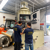 Système d'aquaculture intégré automatique pour l'élevage de poissons en eau douce de 60 m³, système RAS (Recirculating Aquaculture System), biofiltration, oxygénation