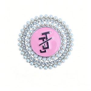 Spilla Personalizzabile con Logo a Lettere Greche <span class=keywords><strong>Jack</strong></span> e <span class=keywords><strong>Jill</strong></span>, Adatta per Feste di Confraternite, Spilla per Feste di Confraternite JJ - Product Image 2