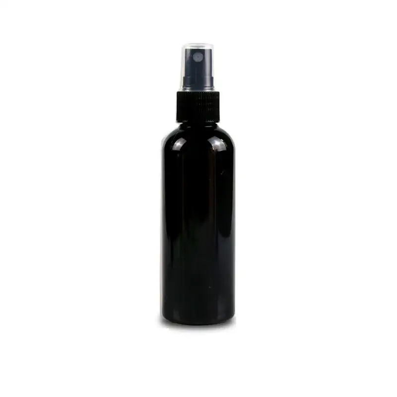 Garrafa vazia luxuosa 50ml 100ml, spray preto para animais de estimação