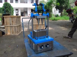 Máy làm kem ốc quế mini cho doanh nghiệp nhỏ, máy làm kem ốc quế Cornet De Glace để bán - Product Image 4