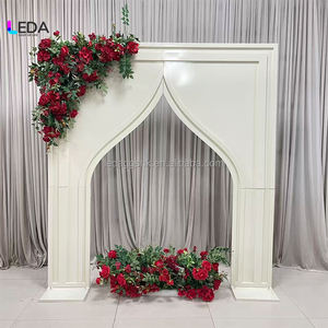 Arco de Hierro Blanco Estilo Indio Leda, Nuevo, para Bodas, Eventos, Fondo para Decoración de Baby Shower y Fiestas de Cumpleaños - Product Image 6