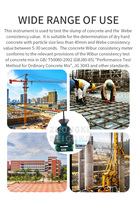 Digital Concrete Vebe Time Consistometer Fresh Concrete Vebe Consistometer for Slump and Consistency Test