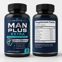 OAZVITA Vente directe usine OEM/ODM – Complément d'amélioration des performances pour homme adulte en capsules dures Man Plus