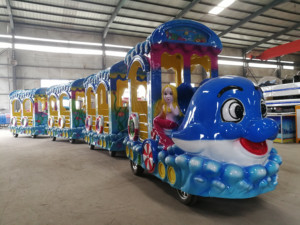 <span class=keywords><strong>Tren</strong></span> Electrico Sin Rieles Tematico Ocean  <span class=keywords><strong>Infantil</strong></span> Para Ninos Caben Centro Comercial Y Parque En Venta - Product Image 4
