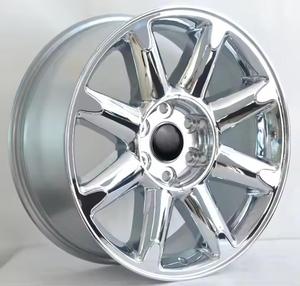 Jantes chromées Aros 20 Taille 20x8.5 avec PCD Jante 4x4 6x139.7 Multi-rayons Rimes sous vide 6 trous Adapté aux pièces automobiles - Product Image 3