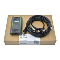 Adaptador de Programación USB 6ES7972-0CB20-0XA0 para PLC Siemens Serie S7, Compatible con Comunicación MPI/PPI/Profibus, 100% Original