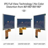 TMK 4,28 Zoll TFT LCD-Display 480x272 RGB ST7282A Hohe Helligkeit LED-Hintergrundbeleuchtung RTP Touchscreen 16,7M Farben Medizinisches Bedienfeld