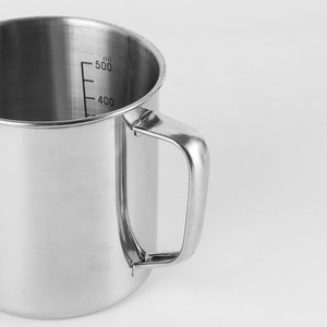 Fabrieksgroothandel RVS verdikte maatbeker met uitgiettuit, laboratoriumbekerglas en bakweegschaal - Product Image 3