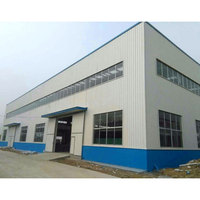 Entrepôt préfabriqué à faible coût en métal atelier entrepôt de structure en acier